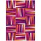 Homeroots 8' X 10' Red Purple And Copper Geometric Washable Indoor Outdoor Area Rug 598259 - alternate 6