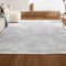 Jonathan Y Porter Geometric Art Deco Fan Pattern High-Low White/Light Gray 3 ft. x 5 ft. Area Rug CAR100B-3 - alternate 3