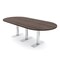 Skutchi Designs 8 Person Conference Table With Power Unit | 8' Racetrack Table | Harmony Series HAR-RAC-48X96-T-H3041-NA - alternate 1