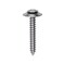 Auveco 10 x 1 1/4in #8 Head Phillips Oval Head Sems Washer Tapping Screw, 100PK 3468 - alternate 1