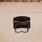 Baxton Studio Agatha Vintage Coffee Canvas 2-Drawer Storage Trunk 252-13964-ZORO - alternate 5