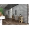 Andova Tiles Luv Enchanted Black and White 8-in Encaustic Matte Porcelain Wall & Floor Tile ANDLUV450 - alternate 3