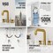 Vigo Wythe Two Handle Three-Hole Widespread Bathroom Faucet in Matte Brushed Gold VG01302MG - alternate 6