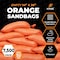 Xpose Safety Woven Polypropylene Sand Bags for Gravel - 14in x 26in 50 lb Limit, Orange, Half Pallet of 7,500 SBO-1426-HP7500-X - alternate 7