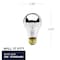 Bulbrite pack of 8 Incandescent A19 Medium Screw Base E26 Light Bulb, 60 Watt, Half Chrome, 8 PK 861265 - alternate 3