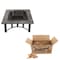 Pure Garden Round Outdoor Wood-Burning Fireplace, 5-Piece Fire Pit Set, 25 lb Box of Fire Starters 50-107FW - alternate 6