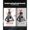 Vevor Jack Stands Heavy Duty Steel Jack Auto Stands 6T (13000lbs) Double Locking HM6141C - alternate 5