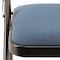 Elama 4 Piece Metal Folding Chair with Padded Seats in Dark Blue ELM-J0369B-DB - alternate 6
