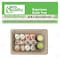 Ecoquality 0.8L Compostable Natural Sugarcane Bagasse No Lid Small Take Out Sushi Serving Tray, 200PK EQ08LSUSHINL-200 - alternate 6