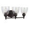 Jonathan Y Marais 22.5" 3-Light Metal/Glass LED Vanity, Oil Rubbed Bronze JYL7470A - alternate 5
