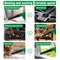 Edendirect 7 in. Variable Speed Floor Fan in Green with 2-in-1 Blower Vacuum, 600W 110V & Double Insulation ZR-NBT-EB-30A - alternate 5
