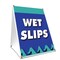 Signmission Wet Slips, 24 Inch x 18 Inch A-frame Yard Sign, Plastic Sign SBC-1824-Wet Slips - alternate 1