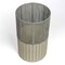 Happimess Harper Modern 4.13-Gallon 2-Tone Faux Wicker Cylinder Outdoor Trash Can, Gray/Cream HPM1101B - alternate 4