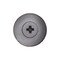 Auveco Cowl Push-Type Retainer 18mm Head Diameter 12mm Length, 25PK 17081 - alternate 2