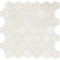 Daltile Eclessia Marble Natural Stone 2-in Hexagon Mosaic Honed, 9.70 SQFT Per Carton, 10PK M3462HEXMSHN - alternate 1