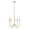Z-Lite Allistair 5-Light Chandelier, 24 in W, Modern Gold 352-5MGLD - alternate 1