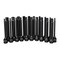 Sunex 1/2 in Drive Sae & Metric 6 in Long 20-Piece Hex Impact Bit Socket Set 2637L - alternate 3