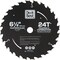 Do It Best 6-1/2'' 24-Tooth Framing & Combination Circular Saw Blade QJDIB-CS-001 - alternate 2