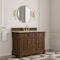 James Martin Vanities Brookfield 48" Single Vanity, Honey Oak, w/ 3 CM Tajnar Eclos Top 547-V48-HNO-3TJR - alternate 5