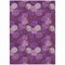 Homeroots 5' X 8' Eggplant Lavender And Ivory Polka Dot Washable Indoor Outdoor Area Rug 594227 - alternate 6