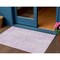 Homeroots 3' X 5' Purple And Ivory Geometric Washable Indoor Outdoor Area Rug 577583 - alternate 1