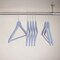 Elama Home 20 Piece Eco Friendly Coat Hangers in Blue ELH-6002-BLUE - alternate 5