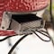 Kamado Joe Charcoal Grill, 245 sq-in Primary Cooking Surface, Red, Side Shelf Included: Yes KJ23RH - alternate 4