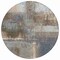 Homeroots 8' Khaki And Brown Round Abstract Washable Indoor Outdoor Area Rug 609294 - alternate 8
