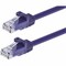 Monoprice Cat6 24Awg Utp D Cable_ 6-Inch Purple 11219 - alternate 1