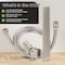 Supply Giant High Pressure Single Function Square Rainfall Showerhead, 2.5 GPM, 2in Face Diameter 74-927I-O - alternate 1