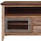 Homeroots 53" Brown Solid Wood Cabinet Enclosed Storage Distressed TV Stand 528762 - alternate 2