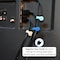 Grizzly Supply Mini Cable Label, 0.875 in L, 0.5 in W, Hook and Loop Closure, Assorted Colors, 20PK GS-HLCL-Mini - alternate 7