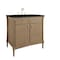James Martin Vanities Kinnsden 36" Single Vanity, Weathered Oak w/ 3 CM Phantome Eclos Top D680-V36-WTO-3PHT - alternate 6