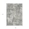 Homeroots 9' X 12' Gray And Ivory Abstract Washable Indoor Outdoor Area Rug 597972 - alternate 4