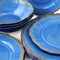 Elama Roma 12 Piece Melamine Dinnerware Set in Blue EL-ROMA - alternate 6