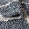 Jonathan Y Mercer Shag Plush Tassel Moroccan Geometric Trellis Denim Blue/Cream 3 ft. x 5 ft. Area Rug MCR104A-3 - alternate 6
