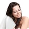 Lavish Home 6PC Bathroom Towels Set 100% Cotton Bathroom Accessories Soft Towel Set for Shower, Gym, Dorm, Spa 67-0035-WHT - alternate 5