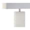 Jonathan Y Tiggie 27" Contemporary Modern Alabaster Rectangular LED Table Lamp, White Alabaster/Clear JYL2009A - alternate 4