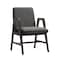 Manhattan Comfort Stella Dining Armchair in Graphite, 2PK 2-DC101AR-GY - alternate 4