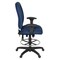 Regency Comfort Series High-Back Multifunctional Fabric Computer Task Chair - Navy Blue 125-DK-NV - alternate 3