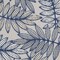 Homeroots 4' X 6' Navy Blue And Ivory Botanical Leaves Indoor Outdoor Area Rug 546652 - alternate 8