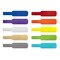 Grizzly Supply Large Cable Label, 3.25 in L, 0.75 in W, Hook and Loop Closure, Assorted Colors, 8PK GS-HLCL-Large - alternate 1