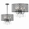 Jonathan Y Gigi 17 in. Metal/Crystal Adjustable LED Drop Chandelier, Black/Clear JYL7464A - alternate 10