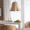 Bali & Pari Semira Bohemian Natural Scalloped Rattan Pendant Lampshade 250-13870-ZORO - alternate 5