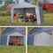 Shelterlogic Shed-in-a-Box 12 x 12 x 9 ft Grey 70443 - alternate 10