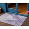 Homeroots 3' X 5' Plum And Purple Abstract Washable Indoor Outdoor Area Rug 616322 - alternate 1