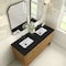James Martin Vanities Breckenridge 60" Double Vanity, Light Natural Oak, w/ 3 CM Phantome Eclos Top 330-V60D-LNO-3PHT - alternate 6