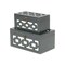 Homeroots Set of Two Black And White Wood And Mirrored Glass Box With Lid, 2PK 489375 - alternate 5