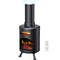 Dr Infrared Heater DR.INFRARED HEATER Portable Electric Fireplace Space Heater with Humidifier and Remote, 1500W, Black DR-991 - alternate 1