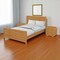 Homeroots Three Piece Oak Solid Wood Bedroom Set 523699 - alternate 6